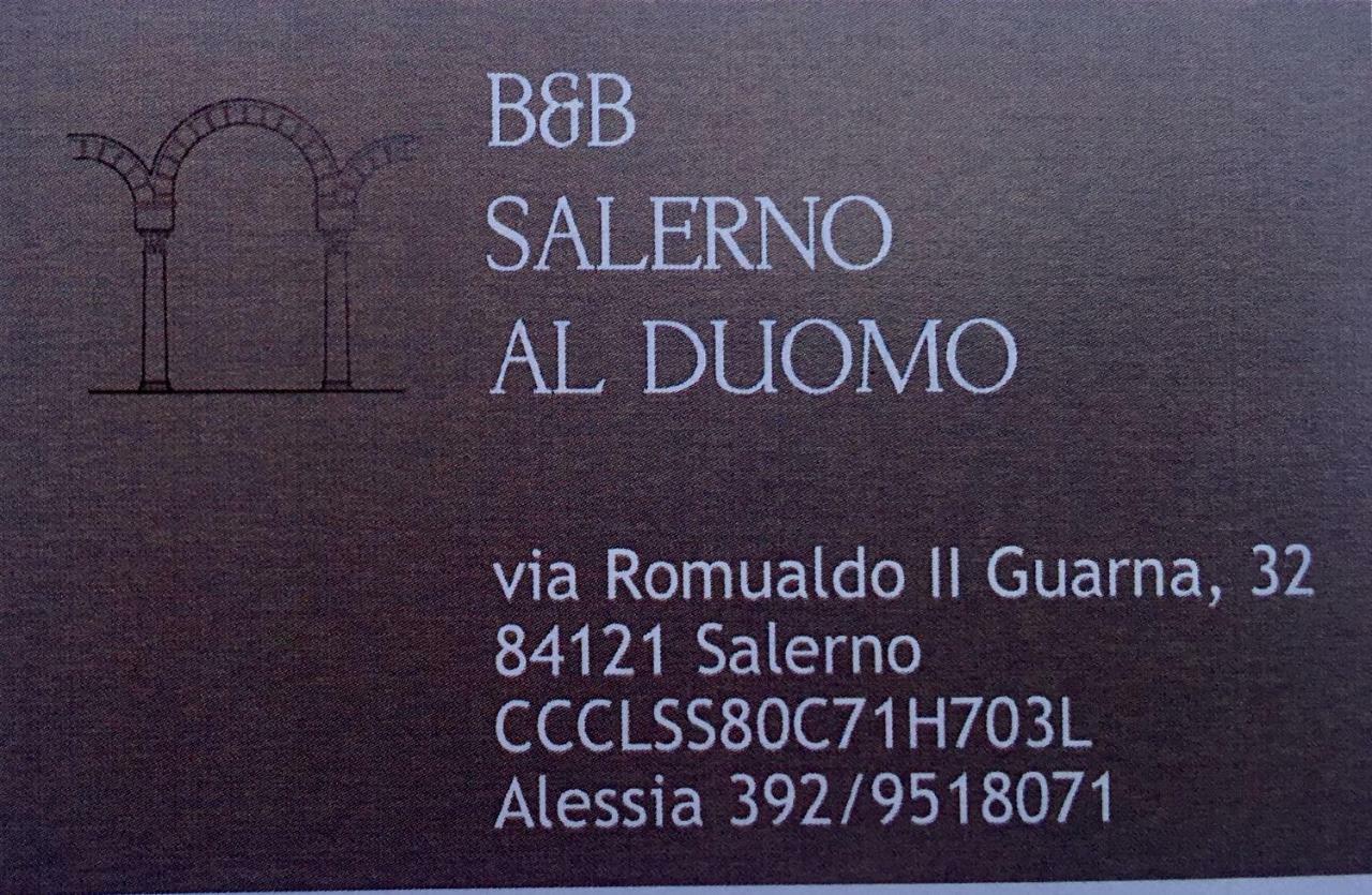 B&B Salerno Al Duomo Luaran gambar